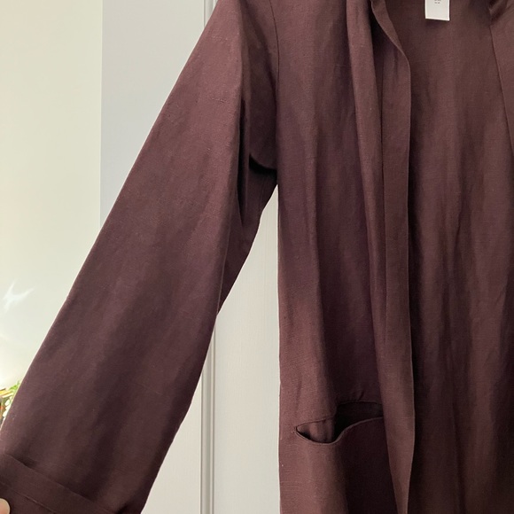 Ajaie Alaie Overcoat in Molasses (xs) with bralette - Picture 6 of 6